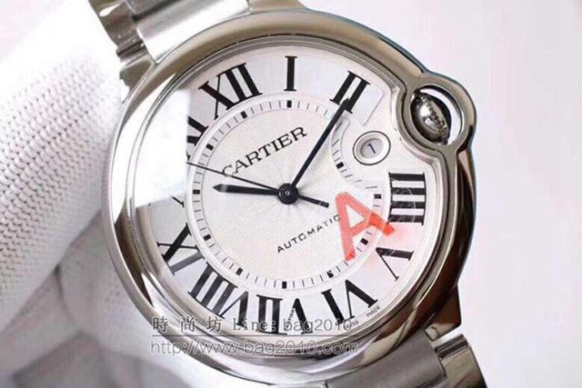 CARTIER手錶 卡地亞藍氣球系列 最新升級版 卡地亞經典百搭男表 卡地亞高端男士腕表  hds1357
